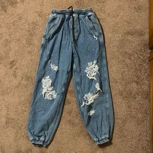 Free people baggy jeans